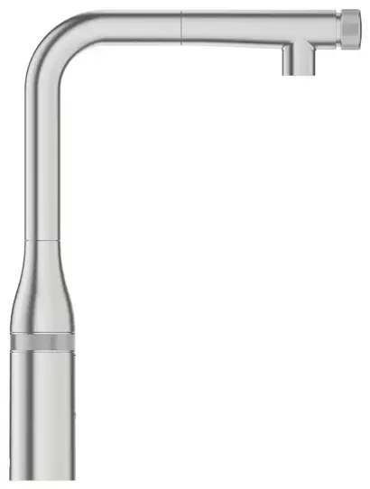 Baterie bucatarie cu dus extractibil Grohe Essence SmartControl crom periat Supersteel