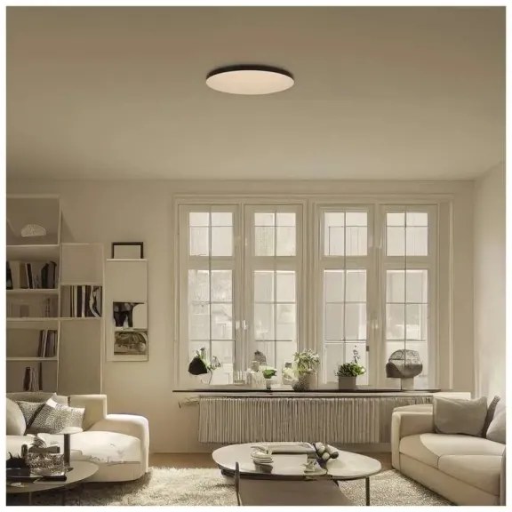 Plafonieră LED pentru baie LED/15W/230V 3000/4000/5700K IP55 negru