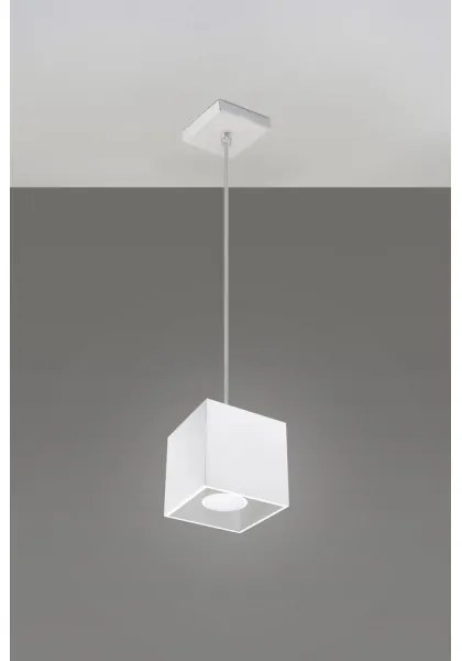 Lustră pe cablu QUAD 1 1xGU10/40W/230V alb