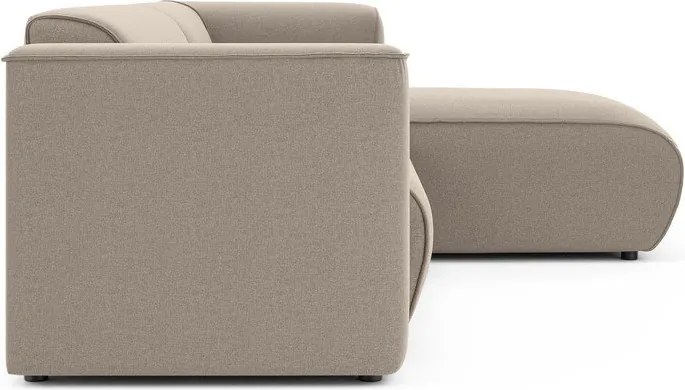 Colțar maro deschis (cu colț pe partea dreaptă/cu șezlong) Merid – Ropez