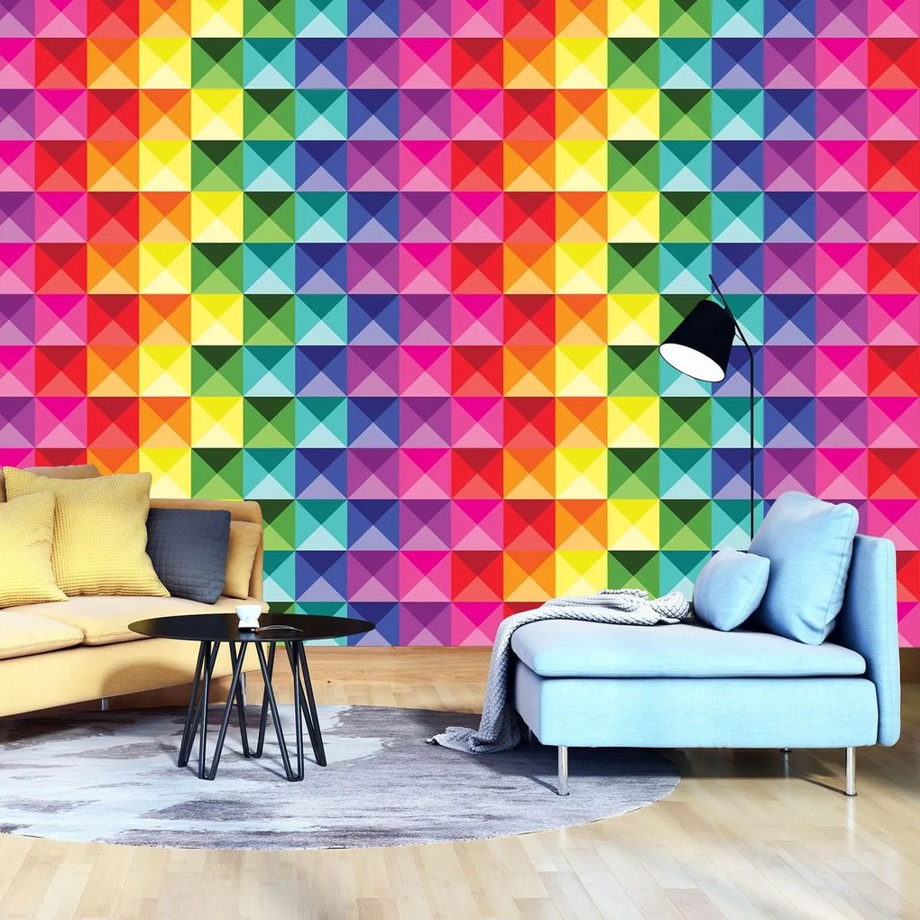 Fototapet - Cuburi colorate (152,5x104 cm)