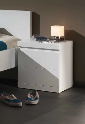 Noptieră Lara, pentru Cameră Copii/Tineri, Alb – Vipack