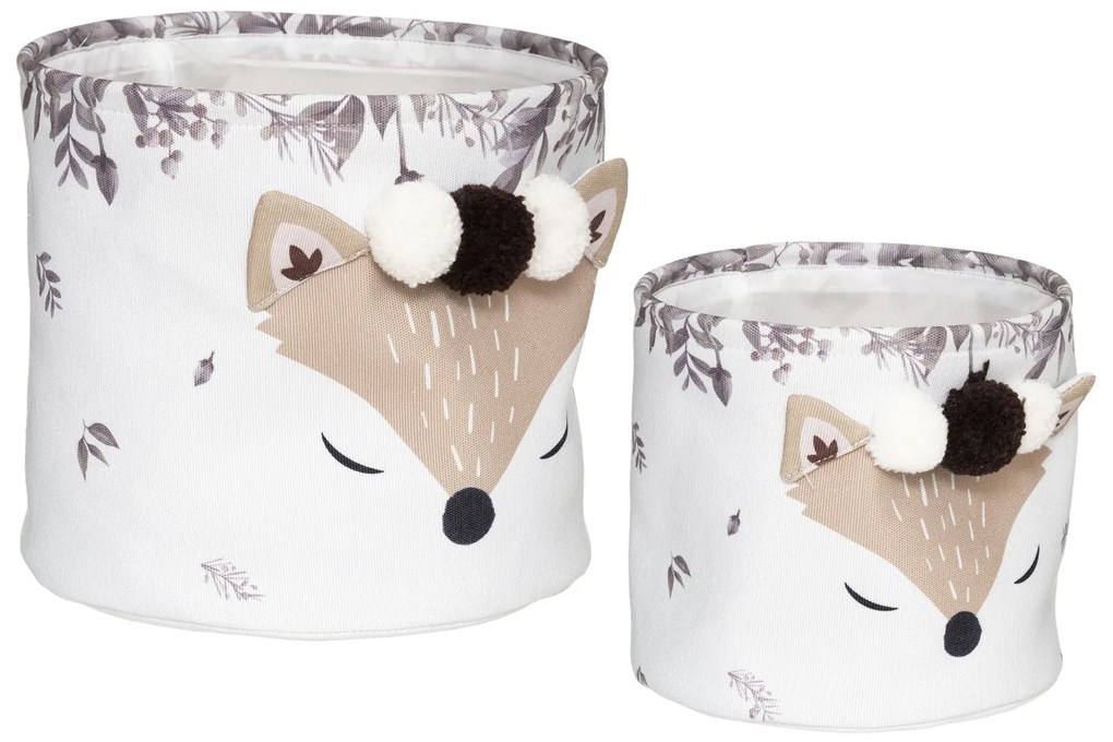 Cosuri pentru depozitarea jucariilor, 2 dimensiuni, model cerb