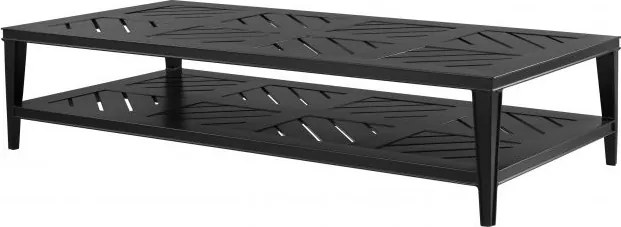 Masuta pentru interior si exterior Bell Rive negru, 180x90cm 113622 HZ