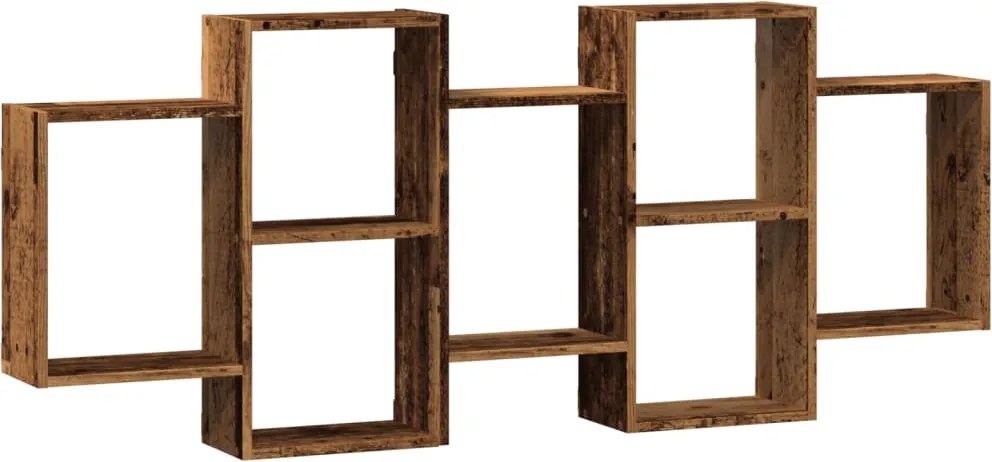 vidaXL Raft de perete, lemn vechi, 159x18x65 cm, lemn prelucrat