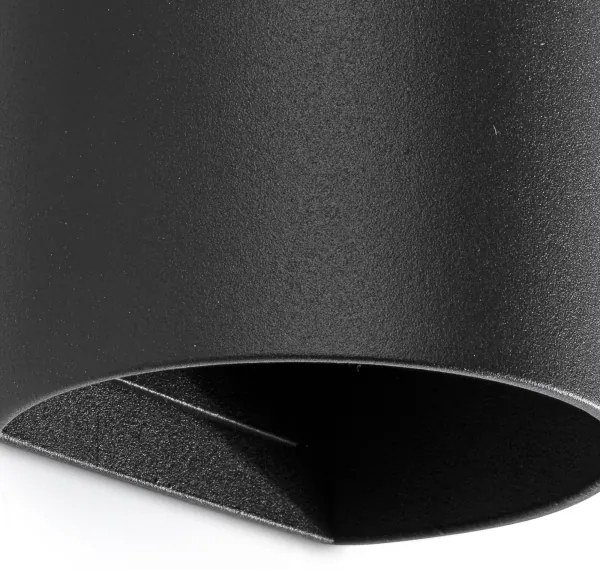 Aplică FARO 40539 SOLE 2xGU10/8W/230V negru rotund