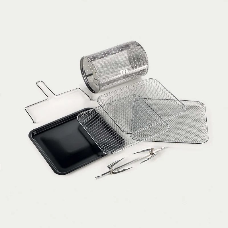 Friiteuza cuptor cu aer cald Ariete AIRY FRYER OVEN 4619/00, 2000W, 11 L, 8 programe, 80-200C, Rotisor, Timer, Negru