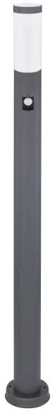 Lampă de exterior cu senzor Globo 3159AS BOSTON 1xE27/15W/230V IP44 110 cm antracit