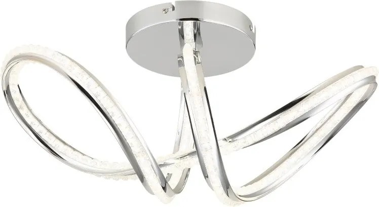 Lustra LED aplicata cu telecomanda EVANGELINE