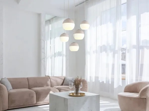 Globo 15999-5HR - Lustră suspendată pe cablu RAGUSA, 5xE27/60W/230V