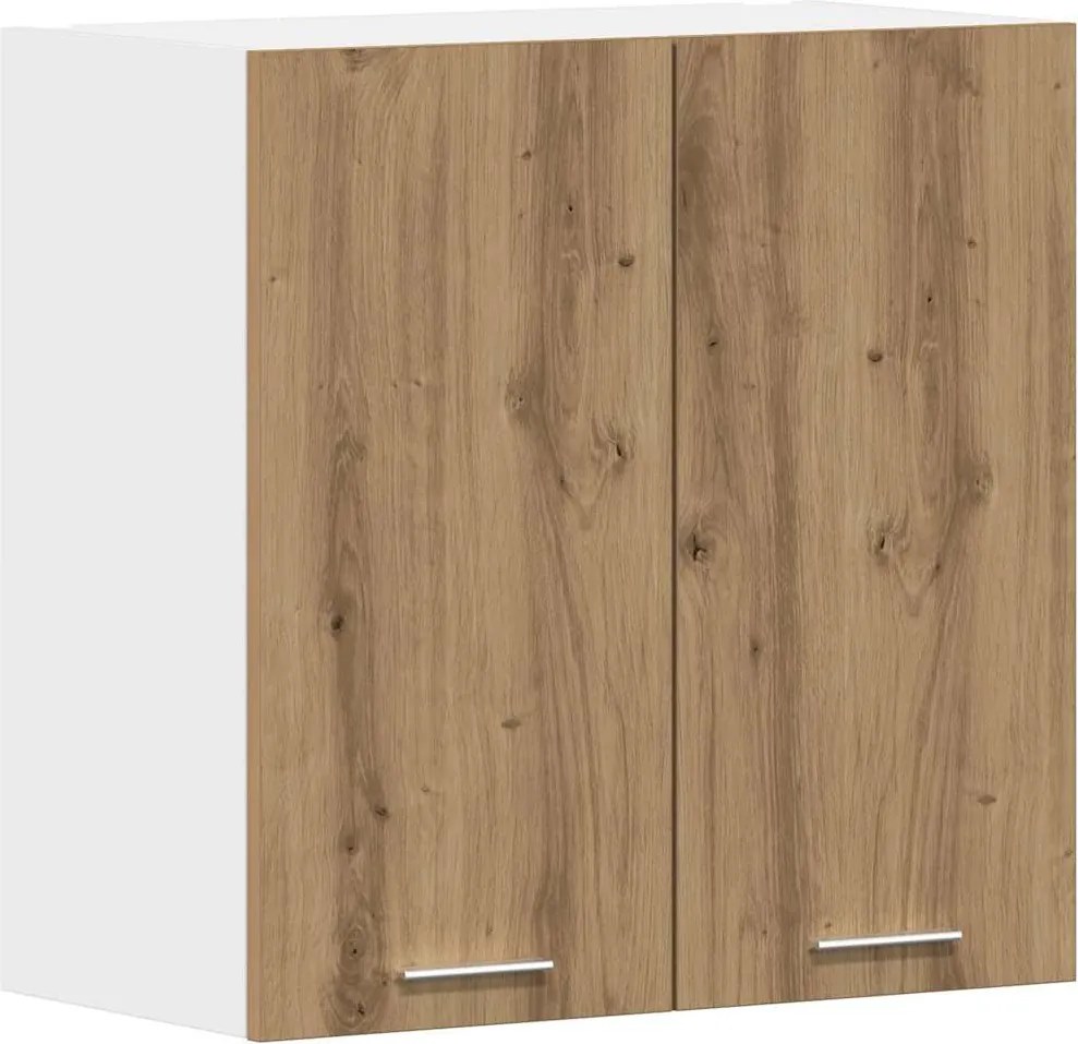 vidaXL Dulap de bucătărie “Lyon” Artisan Stejar 60x31x60 cm