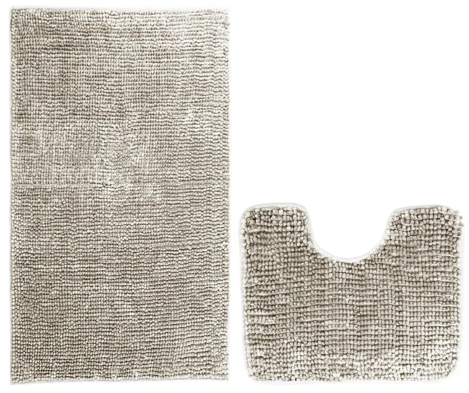 Set 2 covorașe de baie AmeliaHome Bati, bej