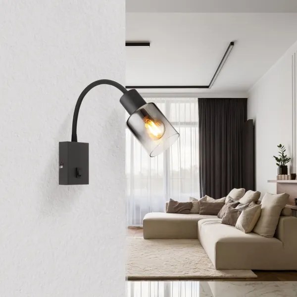 Lampă de perete HUBERTUS 1xE14/40W/230V Globo 54308W