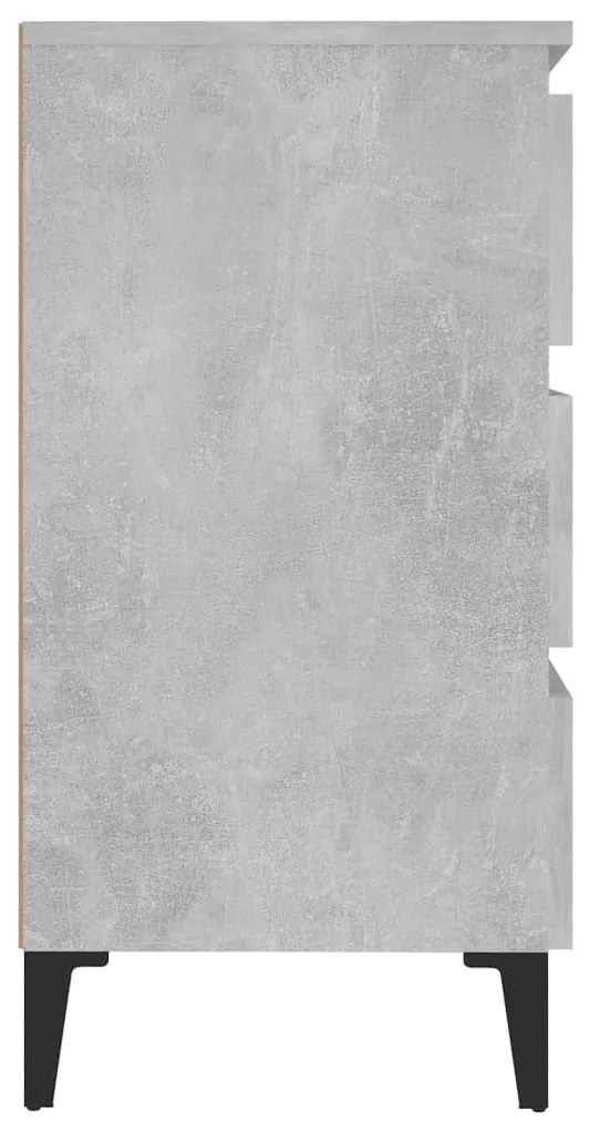 Servanta, gri beton, 60x35x69 cm, PAL 1, Gri beton