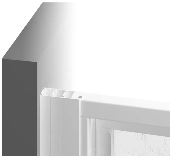 Ravak 940701R211 - Panou fix de duș SUPERNOVA 90x198 cm, alb