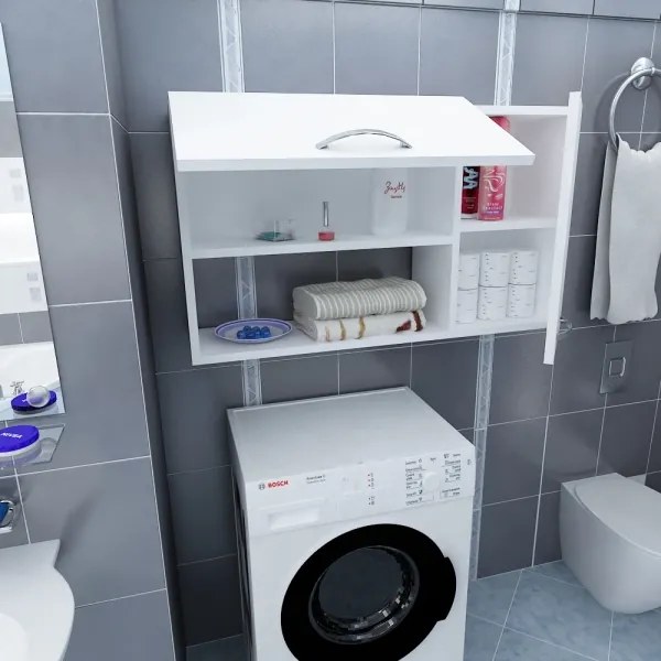 Dulap de perete AKASYA 52x90 cm alb