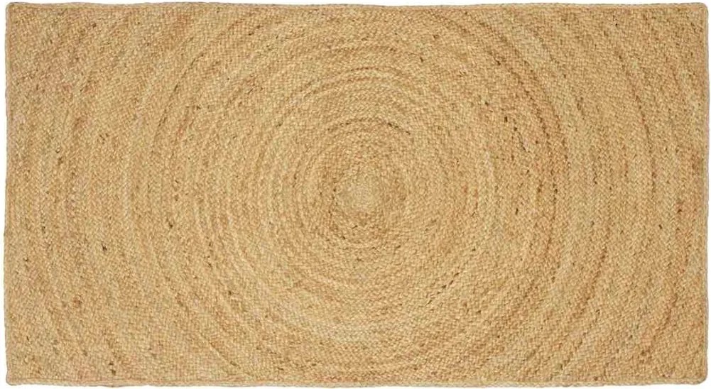 vidaXL Covoare de zonă Dreptunghiular Maro 80 x 150 cm Iută