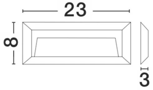 Spot LED ambiental de exterior IP54 PULSAR NVL-811502
