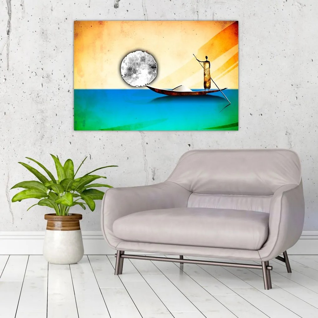 Tablou - Pictură străveche (90x60 cm)