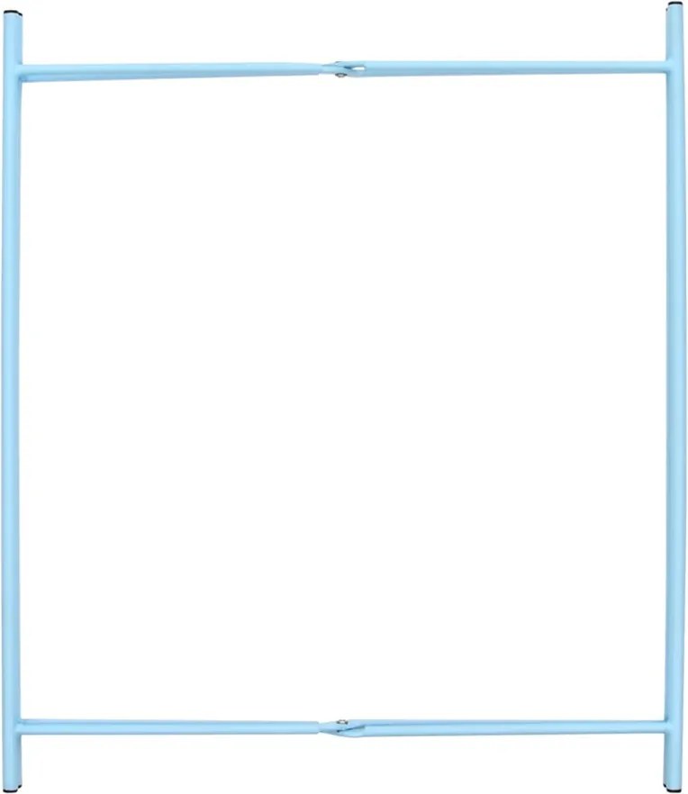 Măsuță de grădină metalică Esschert Design, 46 x 46 x 52 cm, albastru