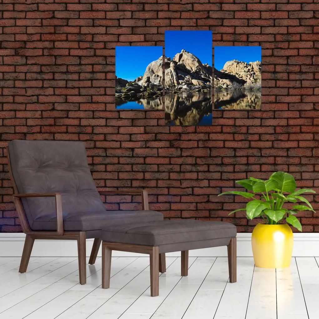 Tablou oglinzirea pietrelor (90x60 cm)