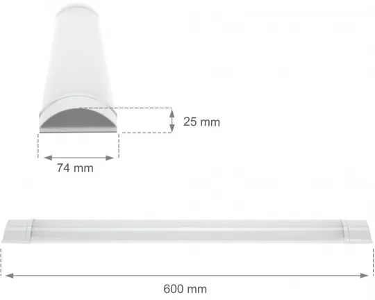 Lampă LED sub dulap VIGA LED/14W/230V 3000K albă