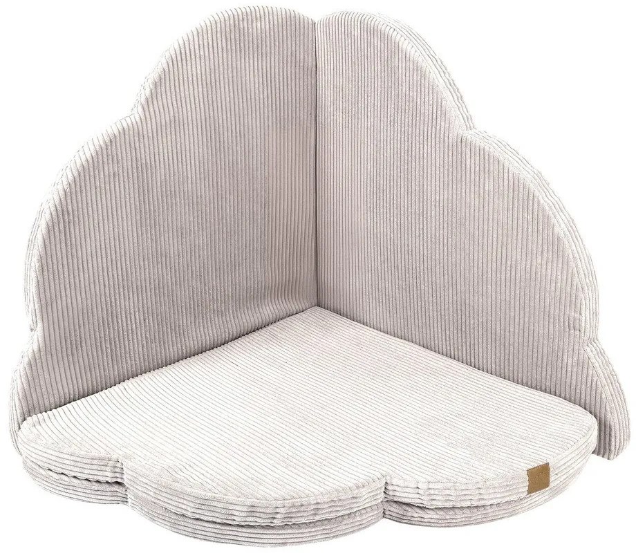 Saltea de joacă pentru copii fildeș 160x160 cm – Meowbaby