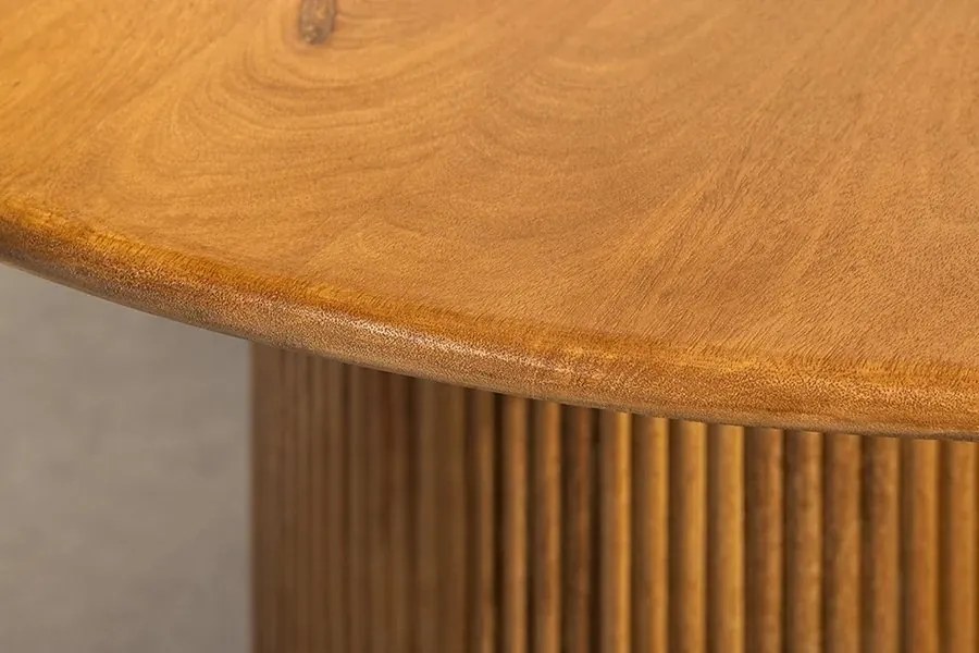 Masa cu spatiu de depozitare, lemn de mango TRES CHIC 120cm