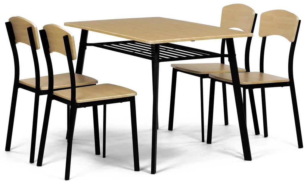 Set mobilier sufragerie Aeroplano (stejar sălbatic) (pentru 4 persoane). 1120643