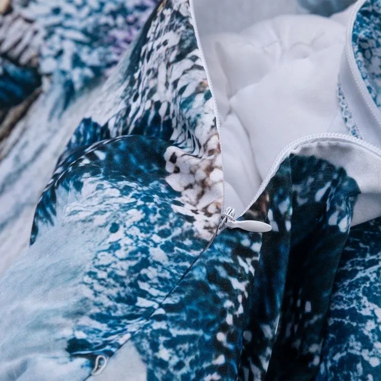 decoDoma Lenjerie de pat din microfibră WINTER 2x pat simplu