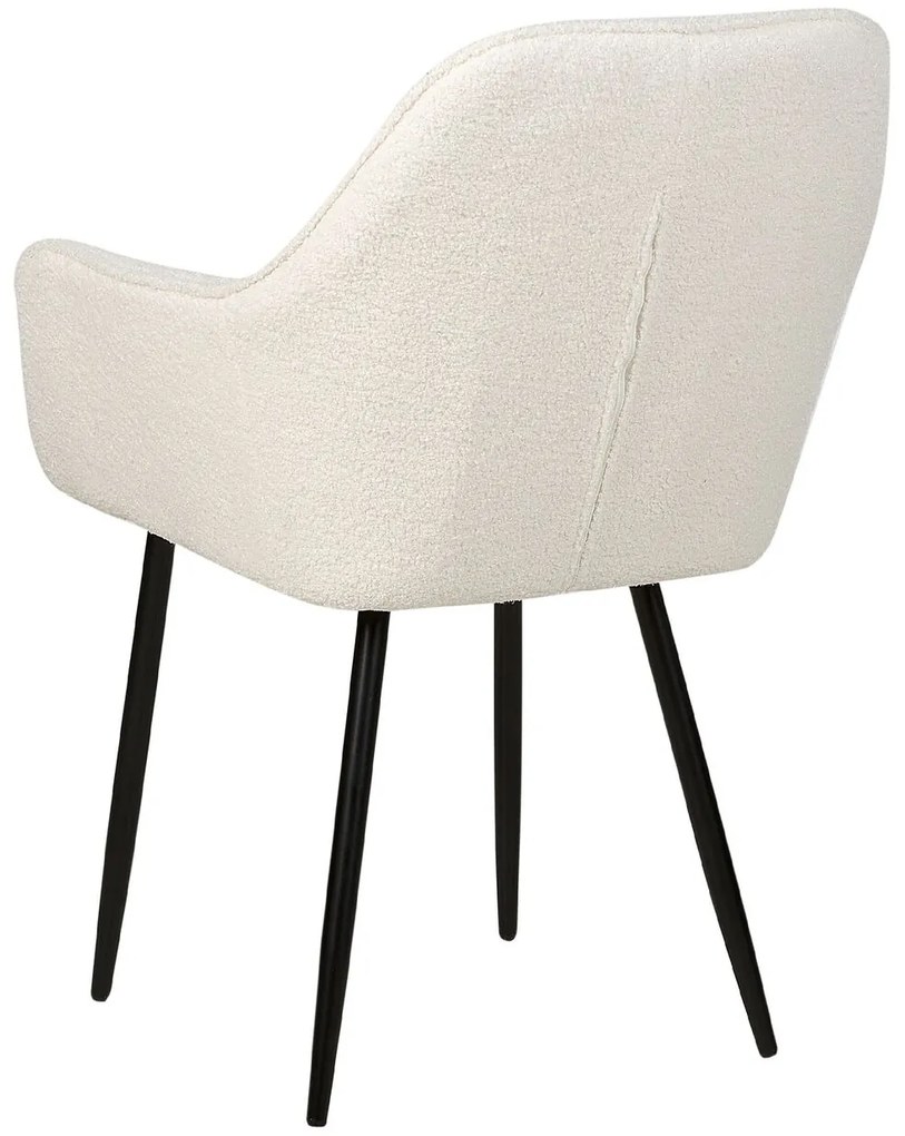 Set 2 buc scaun tip bar Anika (alb). 1077394