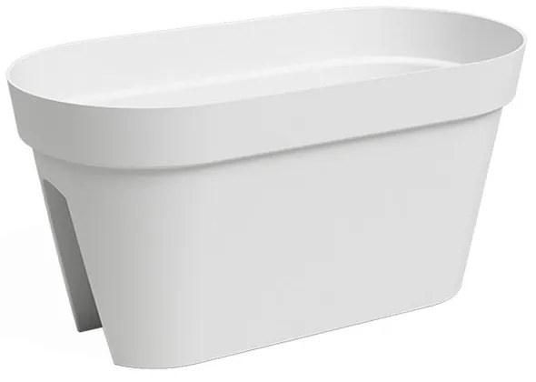 Jardinieră pentru balustradă din plastic reciclat de agățat / de perete 60 cm Capri – Artevasi