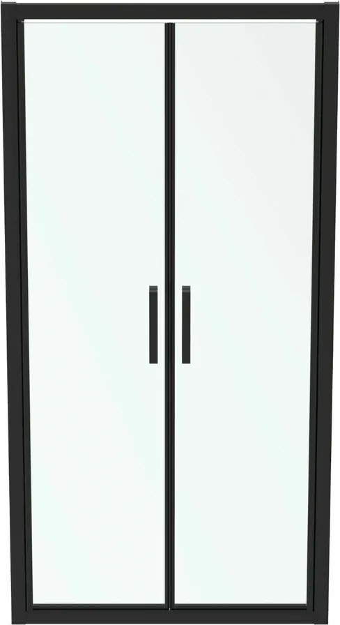 Usa batanta cu segment fix 100 cm negru mat Ideal standard Connect 2