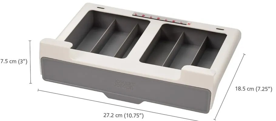 Suport pentru capsule de cafea gri CupboardStore – Joseph Joseph