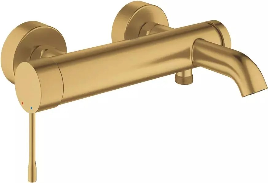 Baterie cada - dus Grohe Essence auriu periat Cool Sunrise