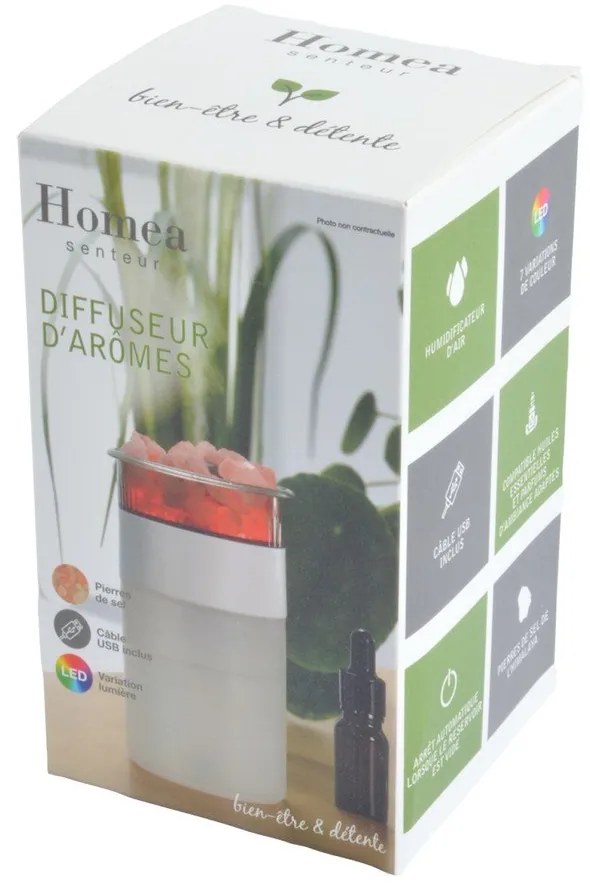 Lampă de aromaterapie din plastic LED Colours – Homéa