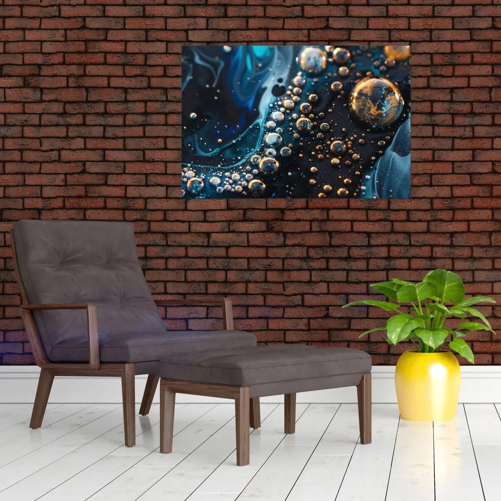 Tablou - Picături de cerneală (90x60 cm)