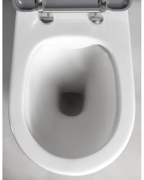 Sapho - WC combinat fără bariere, alb