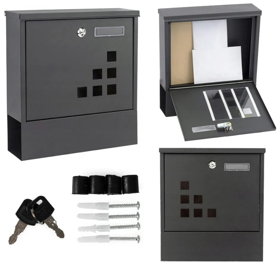 Cutie poștală din oțel