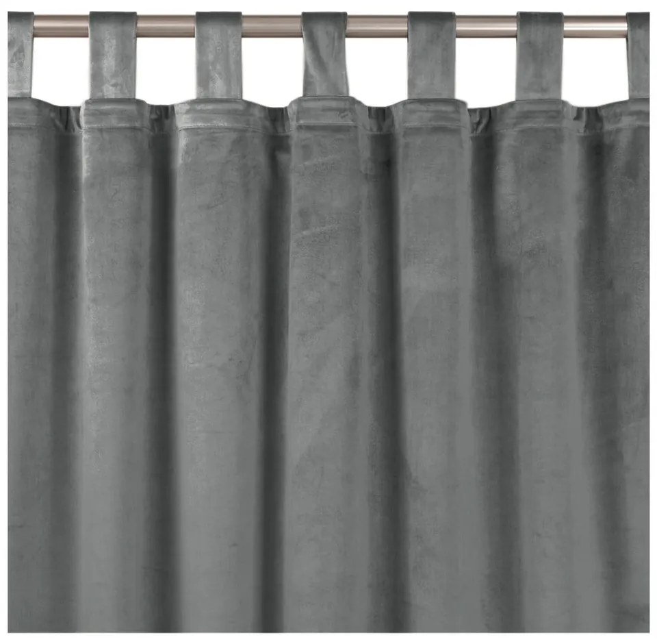 Draperie gri antracit 200x270 cm Vila – Homede