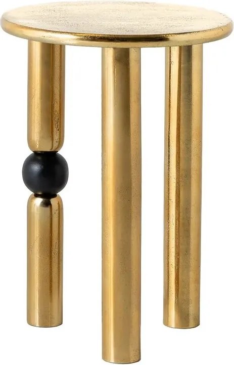 Masuta Laterala, Aluminiu, Auriu, ABSTRACT 55cm