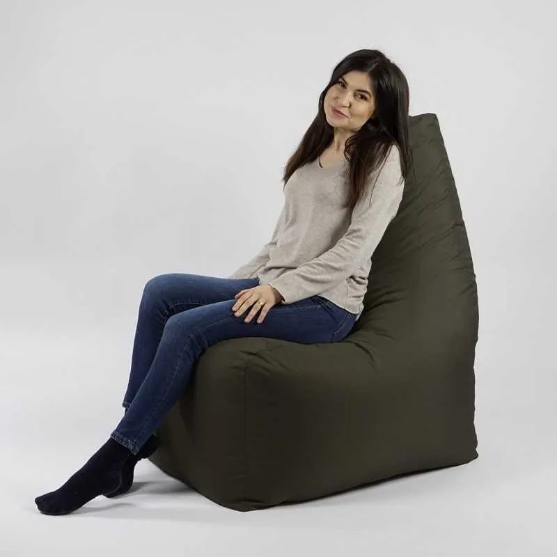 Fotoliu tip Scaun Sunlounger EVO XL, Material impermeabil - Cappuccino