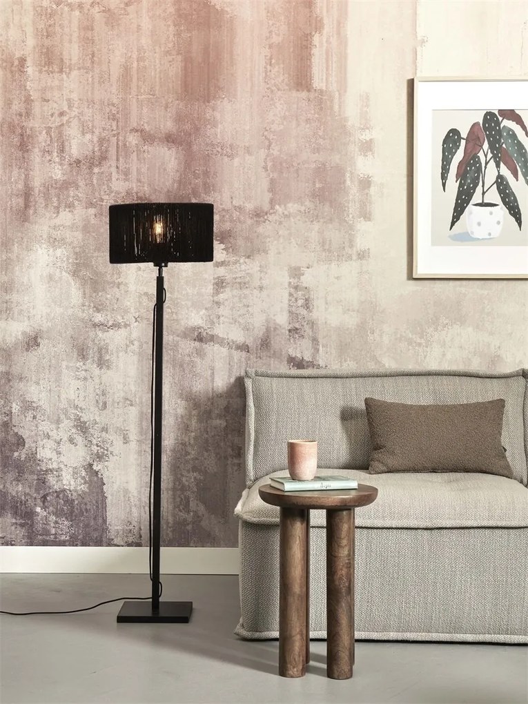 Lampadar eco din bambus si iuta Iguazu straight bl/30x16, bl
