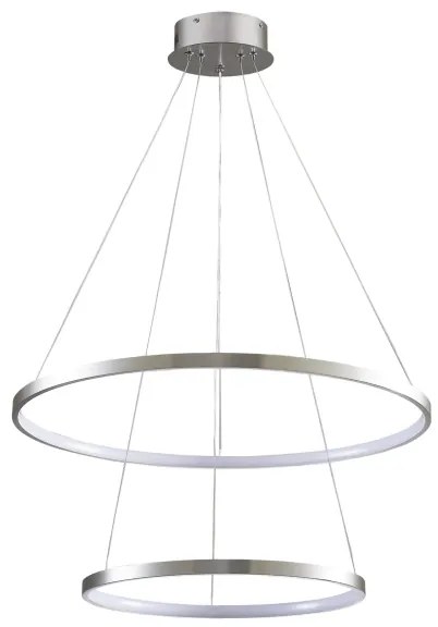 Lustră LED pe cablu LEA LED/35W/230V 4000K d. 60 cm crom