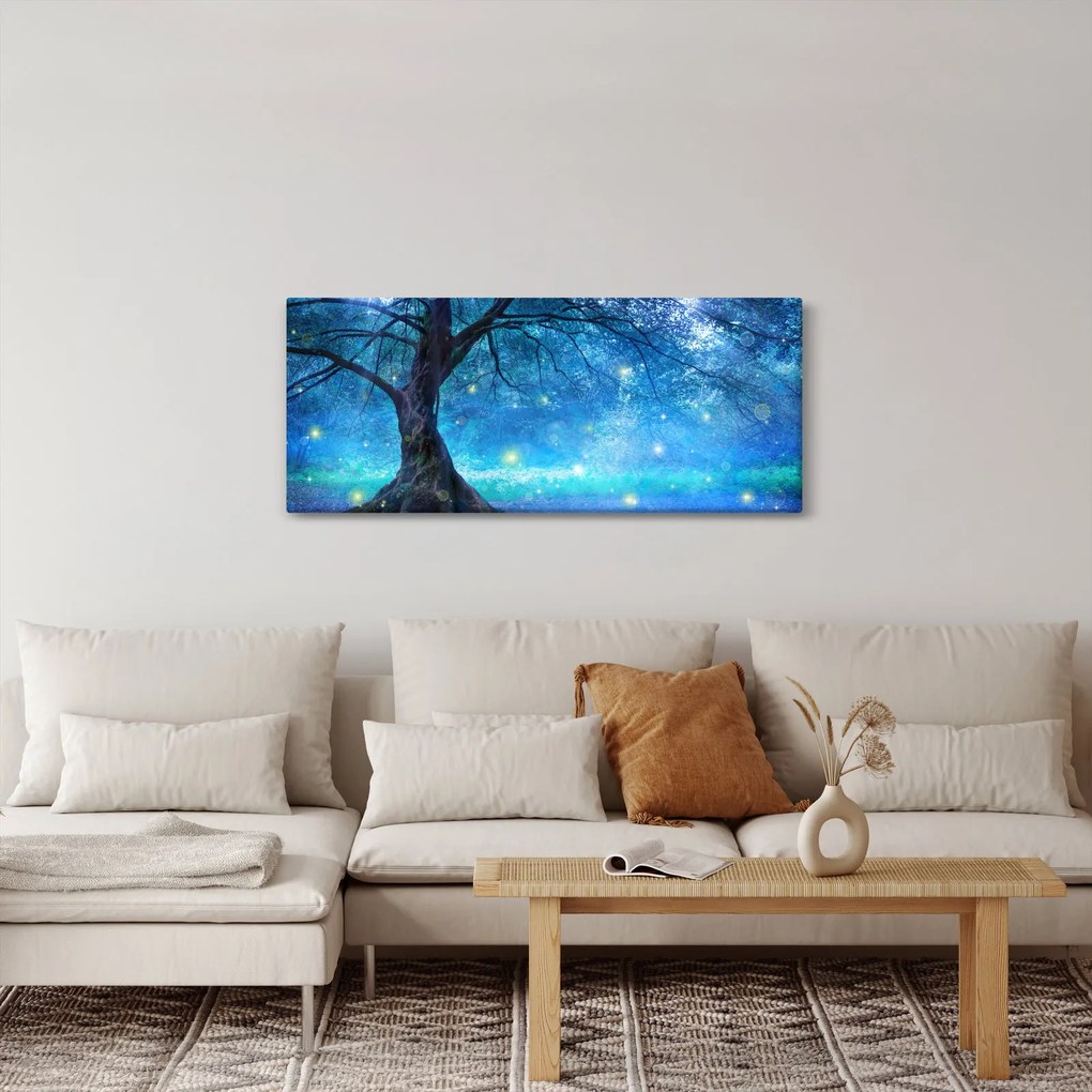 Tablou - Pădure mistică (120x50 cm)