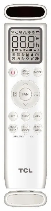 Aparat de aer conditionat inverter TCL Breeze IN 2.0 TAC-09CHSD/UG11V3AH, 9000 BTU, 25 m², A+++, Wi-Fi, Control vocal, I Feel, ECO, Mod noapte, Alb