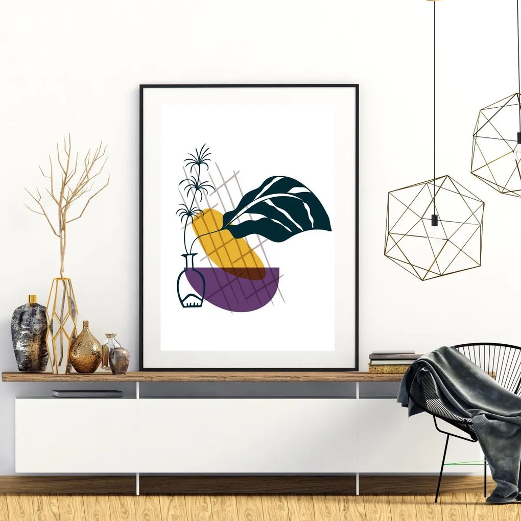 Poster - Abstracție artistică (A4)