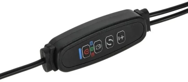 Lampă LED flexibilă dimabilă de masă cu clemă pentru creșterea plantelor VITARO 2xLED/4W/230V negru