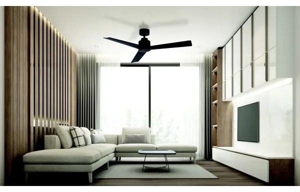 Ventilator de tavan Zambelis 19136-B + telecomandă