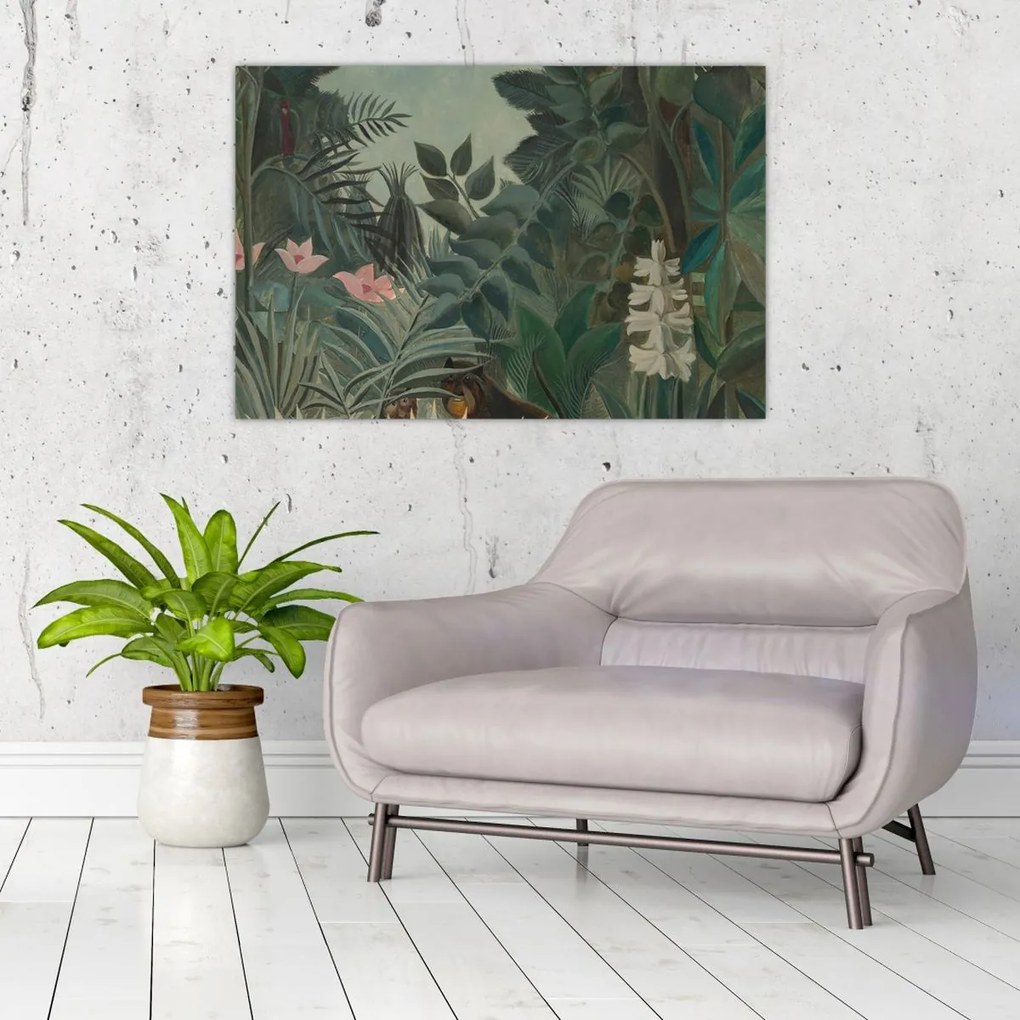 Tablou - Henri Rousseau, The Equatorial Jungle, reproducere (90x60 cm)